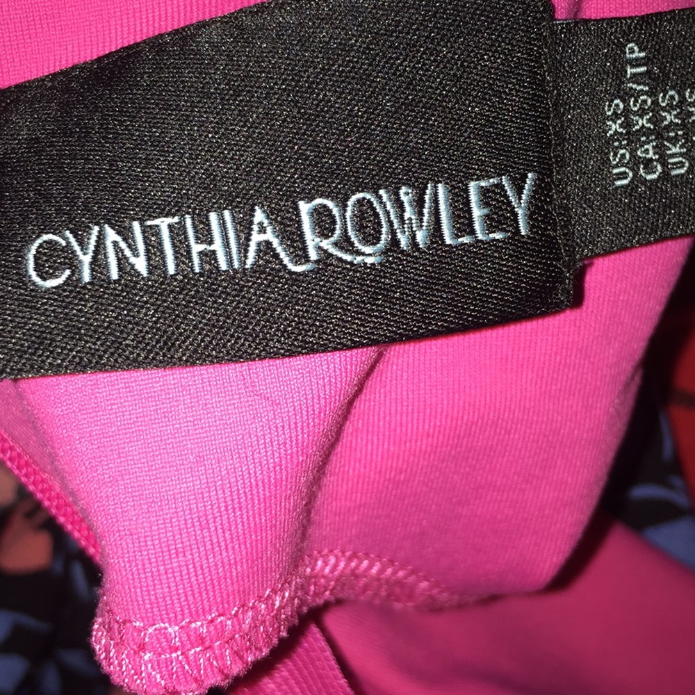 CYNTHIA ROWLEY SZXS pink professional dress - Picture 3 of 4